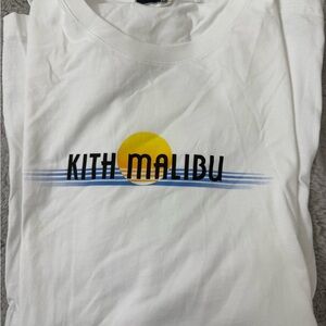 Kith White Short Sleeve Tee Modern Casual
